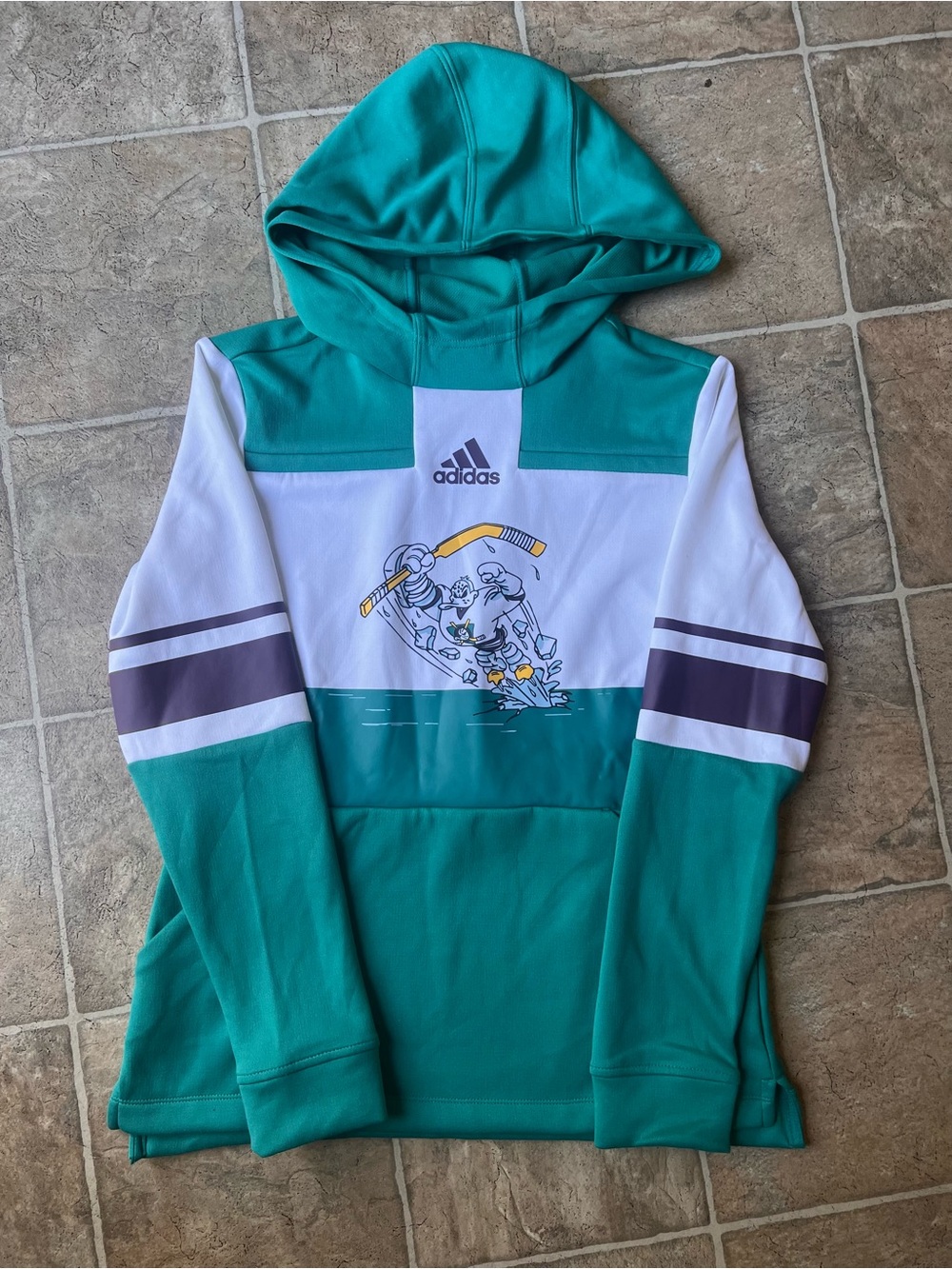 Adidas Mighty Ducks Hockey Pullover Hoodie